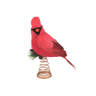 Holly Feather Cardinal Tree Topper main image 1